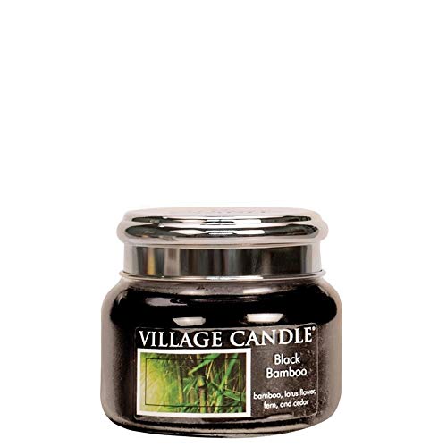 Village Candle Black Bamboo Duftkerze im Glas, groß, 740 g von Village Candle