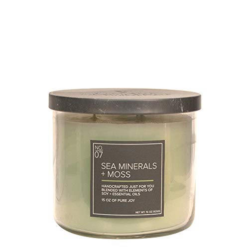 Village Candle Duftkerze, mittelgroß Sea Minerals + Moss Sea Minerals + Moss von Village Candle