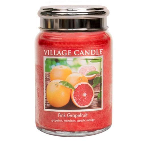 Village Candle - Duftkerze - Kerze - Tradition - Pink Grapefruit - 626g Village Candle - Duftkerze - Kerze - Tradition - Pink Grapefruit - 626g von Village Candle