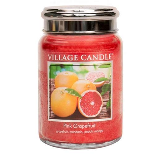 Village Candle - Duftkerze - Kerze - Tradition - Pink Grapefruit - 626g von Village Candle