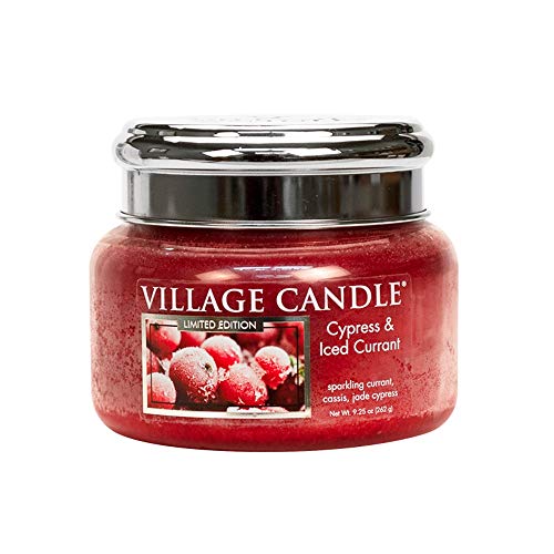 Village Candle Tradition Jar Small 262 g Cypress & Iced Currant LE von Village Candle