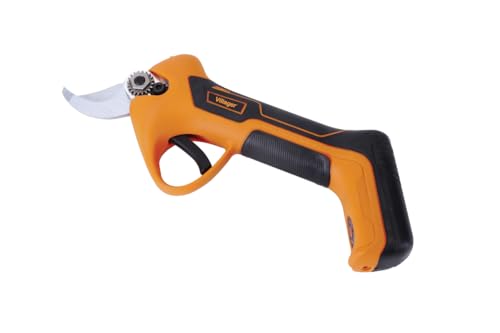 VILLAGER VBP 7.0 Kabellose elektrische Baumschere - 7.2V Batteriebetriebene Gartenschere - 22 mm Schneiddurchmesser, LED Display, USB-C Ladung, 2000 Schnitte pro Ladung von Villager