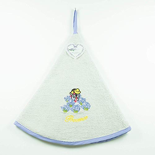 Villages de Provence Handtuch Lavandière - Rund mit Clip - Ecru - Gestickte Muster - 100% Baumwolle - Ø 65 cm im Durchmesser - Küche oder Bad - Maschinenwaschbar Villages de Provence Handtuch Lavandière - Rund mit Clip - Ecru - Gestickte Muster - 100% Baumwolle - Ø 65 cm im Durchmesser - Küche oder Bad - Maschinenwaschbar von Villages de Provence