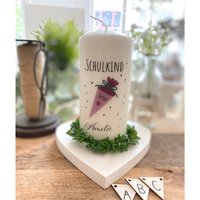 Geschenk Einschulung Personalisiert Kerze Schultüte Skandi Amelie Schulkind 2024 Einschulungsgeschenk Herz Altrosa Geschenk Einschulung Personalisiert Kerze Schultüte Skandi Amelie Schulkind 2024 Einschulungsgeschenk Herz Altrosa von Villarosalotta