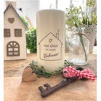 Geschenk Einzug Spruchkerze Mitbringsel "Elsa" ⋆ Viel Glück Im Neuen Zuhause Umzug Einweihung Richtfest Neue Wohnung von Villarosalotta