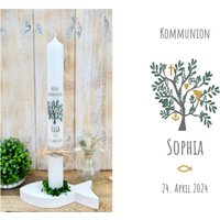 Kommunionkerze Lebensbaum Baum Des Lebens Sophia Glaube Liebe Hoffnung Frieden Herz Kreuz Anker Taube Grün Dunkelgrün Gold Taufkerze Kommunionkerze Lebensbaum Baum Des Lebens Sophia Glaube Liebe Hoffnung Frieden Herz Kreuz Anker Taube Grün Dunkelgrün Gold Taufkerze von Villarosalotta