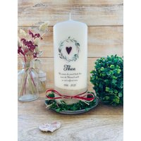 Trauerkerze Gedenkkerze "Thea" Wir Wissen Du Wärst Heute Hier, Wenn Der Himmel Nicht So Weit Weg Wäre... Mit Spruch - Personalisierbar Trauerkerze Gedenkkerze "Thea" Wir Wissen Du Wärst Heute Hier, Wenn Der Himmel Nicht So Weit Weg Wäre... Mit Spruch - Personalisierbar von Villarosalotta