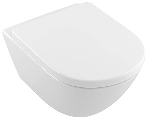 Villeroy et Boch Subway 2.0 Comfort WC-Sitz mit Quick-Release-Deckel und Softclose weiß von Villeroy & Boch