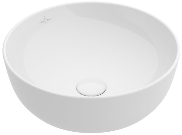 Villeroy & Boch Artis Aufsatzwaschtisch 430mm, ohne Überlauf, Farbe: Fog von Villeroy und Boch AG