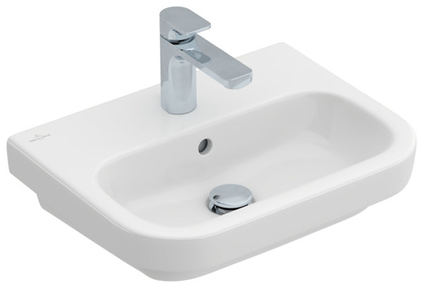 Villeroy und Boch Handwaschbecken Architectura 437350 500x380mm, eckig, weiss, Farbe: Weiß von Villeroy und Boch AG