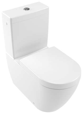 Villeroy & Boch Subway 2.0 Tiefspülklosett für Kombination Spülrandlos, 5617R0,  370x700mm, Farbe: Weiß von Villeroy und Boch AG