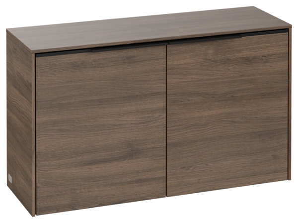 Villeroy & Boch Subway 3.0, Sideboard, 2 Türen, C60000, Farbe: Front/Korpus: Arizona Oak, Griff: Volcano Black von Villeroy und Boch AG