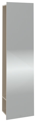 Villeroy & Boch Subway 3.0 Spiegelregal, Regal rechts, 450x1700x300 mm, C59700, Farbe: Korpus: Cashmere Grey, Front: Spiegelglas von Villeroy und Boch AG