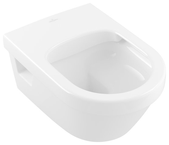 Villeroy und Boch Tiefspül- WC Architectura 5684R2 370x530mm wandhängend, DirectFlush, weiss, Farbe: Weiß Ceramicplus von Villeroy und Boch AG