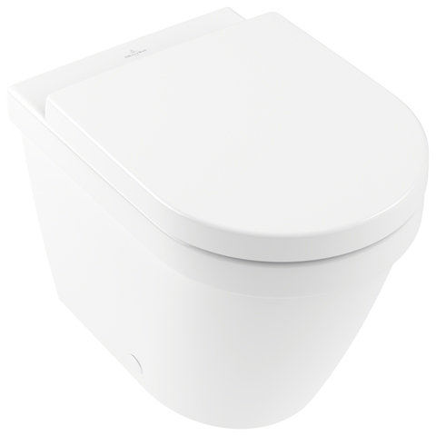 Villeroy und Boch Tiefspül- WC Architectura 5690R0 370x540mm bodenstehend-wandnah, weiss, Farbe: Weiß Ceramicplus von Villeroy und Boch AG