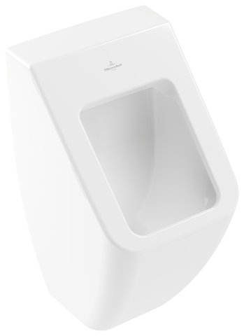 Villeroy & Boch Venticello Absaug- Urinal 285x545x315mm, DirectFlush (spülrandlos), wandhängend, ohne Deckel, Farbe: Weiß Ceramicplus von Villeroy und Boch AG