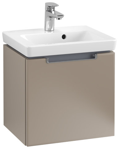 Villeroy und Boch Waschtischunterschrank Subway 2.0 A684, Farbe: Truffle Grey, Griff chrom glänzend von Villeroy und Boch AG