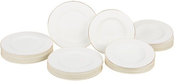 Villeroy & Boch Signature Château Septfontaines Tafel-Set für 12 Personen / 24 Teile von Porzellan-Exklusiv