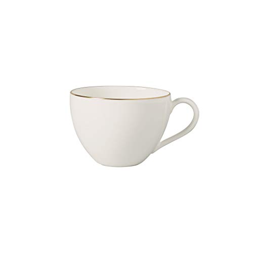 Villeroy & Boch Signature Anmut Gold Kaffeetasse, 200 ml, weiß/gold von Villeroy & Boch Signature