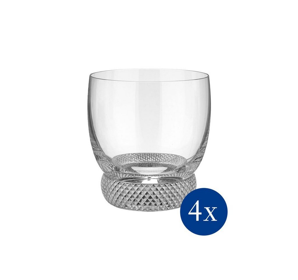 Villeroy & Boch Gläser-Set Octavie Whiskyglas, 4 Stück, Glas von Villeroy & Boch