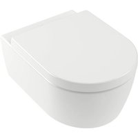 Villeroy&boch - Arceau Hängende Toilette ohne Flansch und unsichtbare Befestigungen + Sitz mit Fallbremse (ArceauRimless) von Villeroy & Boch