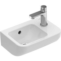 Architectura - Handwaschbecken 360x220 mm, mit Überlauf, mit Hahnloch rechts, Alpinweß 43733601 - Villeroy&boch von Villeroy & Boch