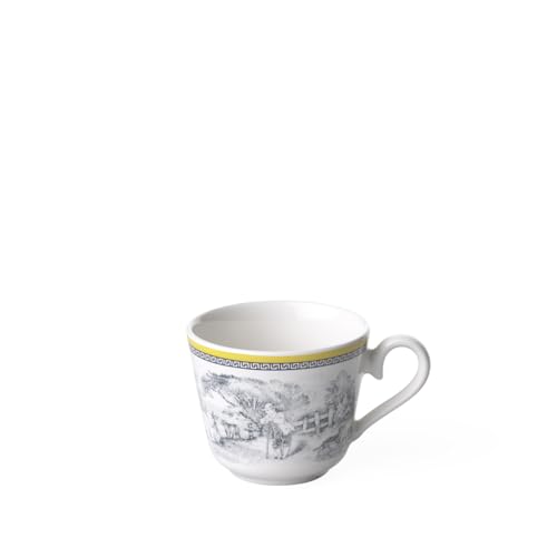 Villeroy und Boch Audun Ferme Mokka-/Espressotasse, 150 ml, Premium Porzellan, Weiß/Bunt von Villeroy & Boch