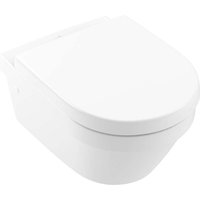 Villeroy&boch - Architectura - Wand wc, mit Sitz SoftClosing, DirectFlush, alpinweiß 4694HR01 von Villeroy & Boch