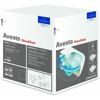 Combi-Pack Avento 5656RS Oval Weiß von Villeroy & Boch