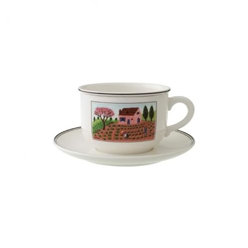 Villeroy & Boch Design Naif Frühstückstasse mit Untertasse 2tlg. Villeroy & Boch Design Naif Frühstückstasse mit Untertasse 2tlg. von Villeroy & Boch