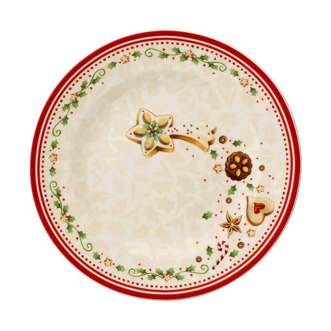 Frühstücksteller 21,5 cm Sternschnuppe Winter Bakery Delight von Villeroy & Boch