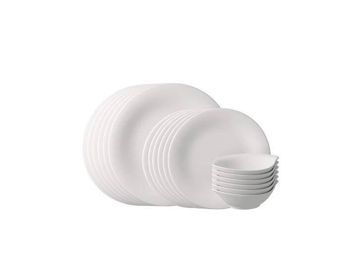 Geschirr-Set Essential White , weiß, 18 Stk., Fine China-Porzellan, VIVO VILLEROY & BOCH GROUP, Geschirr-Sets, Made in Germany, Fine China Porzellan Geschirr-Set Essential White , weiß, 18 Stk., Fine China-Porzellan, VIVO VILLEROY & BOCH GROUP, Geschirr-Sets, Made in Germany, Fine China Porzellan von Villeroy-&-Boch