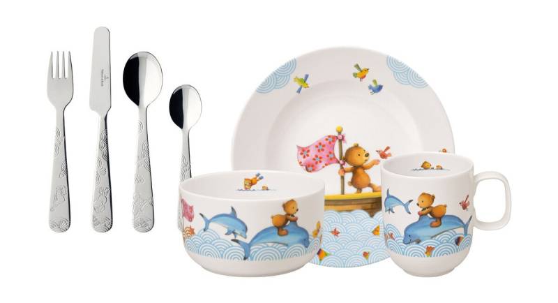 Kindergeschirr-Set 7-tlg. Happy as a bear von Villeroy & Boch