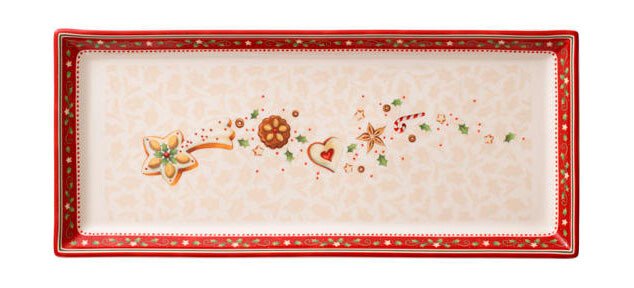 Kuchenplatte 39x17 cm rechteckig Winter Bakery Delight Neue Form 2016 von Villeroy & Boch