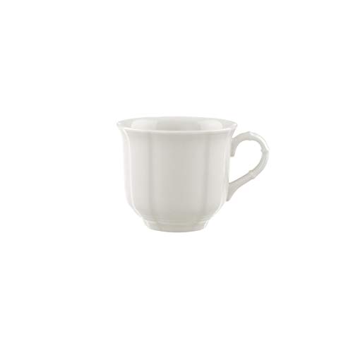 Villeroy und Boch Manoir Kaffeetasse, 200 ml, Höhe: 6,7 cm, Premium Porzellan, Weiß von Villeroy & Boch