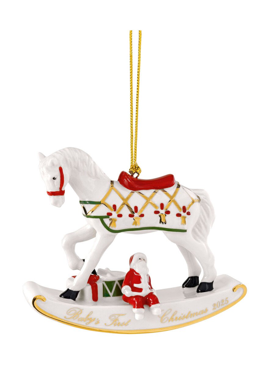 Ornament Schaukelpferd 2025 9 cm Christmas Classics von Villeroy & Boch