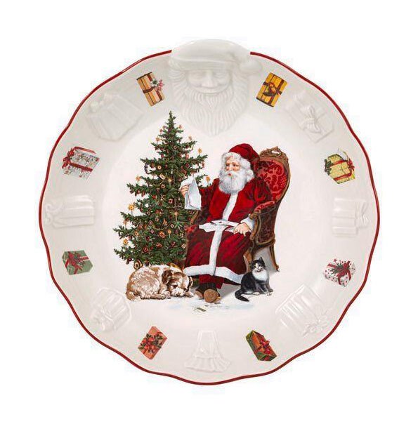 Schale 25 cm Toy’s Fantasy Santa Relief von Villeroy & Boch