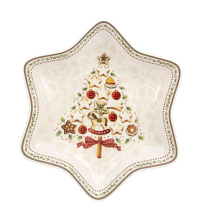 Sternschale 27cm mittel Baum Winter Bakery Delight Neue Form 2016 von Villeroy & Boch