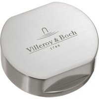 V&B Abdeckkappe rd, f Einzeldrehgriff, ES, geb., Messing von Villeroy & Boch