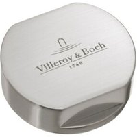 V&B Abdeckkappe rd, f Einzeldrehgriff, ES, matt black von Villeroy & Boch