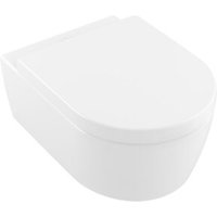V&B Combi-Pack-Wand-Tiefspüler AVENTO we C+, DirectFlush, mit WC-Sitz Normal von Villeroy & Boch