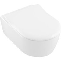 V&B Combi-Pack-Wand-Tiefspüler AVENTO we C+, DirectFlush, mit WC-Sitz SlimSeat von Villeroy & Boch