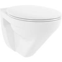 V&B Gustavsberg WC-Sitz Saval 2.0 weiß, Scharniere verchromt von Villeroy & Boch