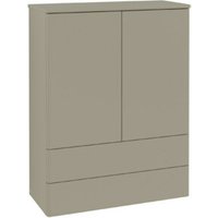V&B Highboard ohne Frontstruktur, mit Beleuchtung Antao 81,4x104x35,6cm, WBP-farbe Lac, w. wal V&B Highboard ohne Frontstruktur, mit Beleuchtung Antao 81,4x104x35,6cm, WBP-farbe Lac, w. wal von Villeroy & Boch