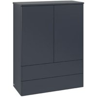 V&B Highboard ohne Frontstruktur Antao 81,4x104x35,6cm, WBP Lac, md bl. m Lac V&B Highboard ohne Frontstruktur Antao 81,4x104x35,6cm, WBP Lac, md bl. m Lac von Villeroy & Boch