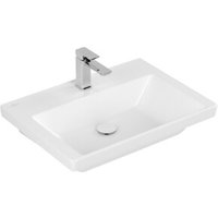 V&B Schrank-Waschtisch Subway 3.0 65x47cm, eck., m 1 HL/o ÜL, st. wh. C+ von Villeroy & Boch