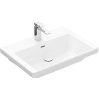 V&B Schrank-Waschtisch Subway 3.0 65x47cm, eck., m ÜL, stone white C-plus von Villeroy & Boch