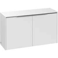 V&B Sideboard Subway 3.0 72,8x42,3x25,6cm, Gr. Alu gl, pure white von Villeroy & Boch