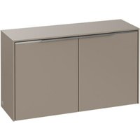 V&B Sideboard Subway 3.0 72,8x42,3x25,6cm, Gr. Alu gl, taupe von Villeroy & Boch