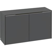 V&B Sideboard Subway 3.0 72,8x42,3x25,6cm, Gr. volc bla, wine red von Villeroy & Boch